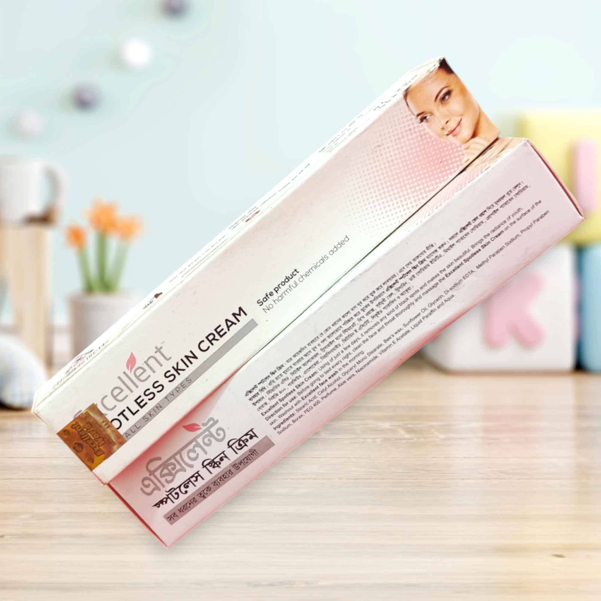 Excellent spotless skin cream for man and women