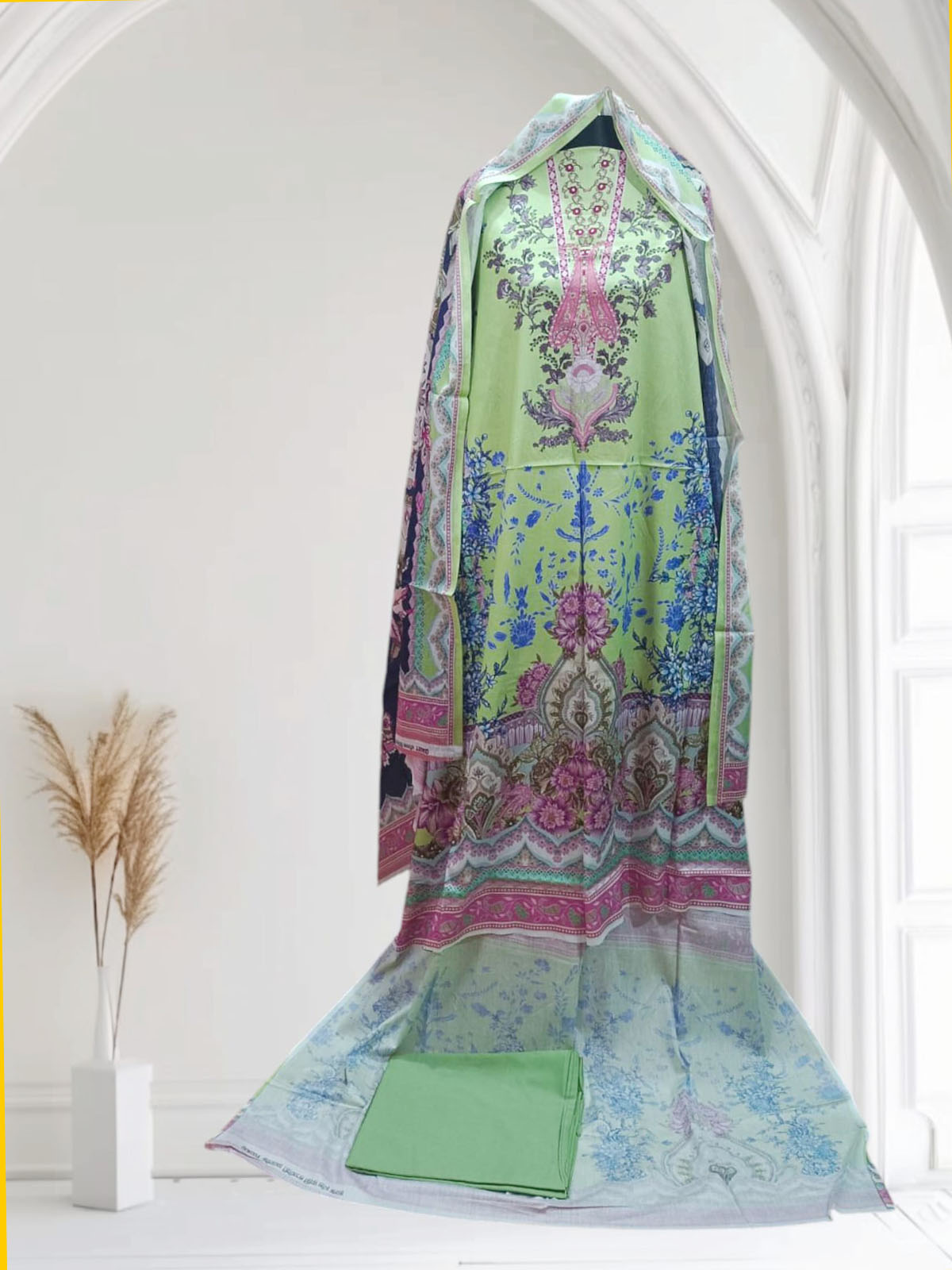 Zom Zom Digital Print three piece | Code: Z-1002